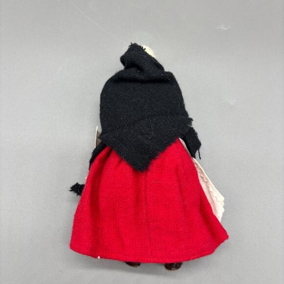 Jay of Dublin Collectors Character Doll Donegal Woman Handmade Ireland Tag 6.5" - Picture 6 of 11